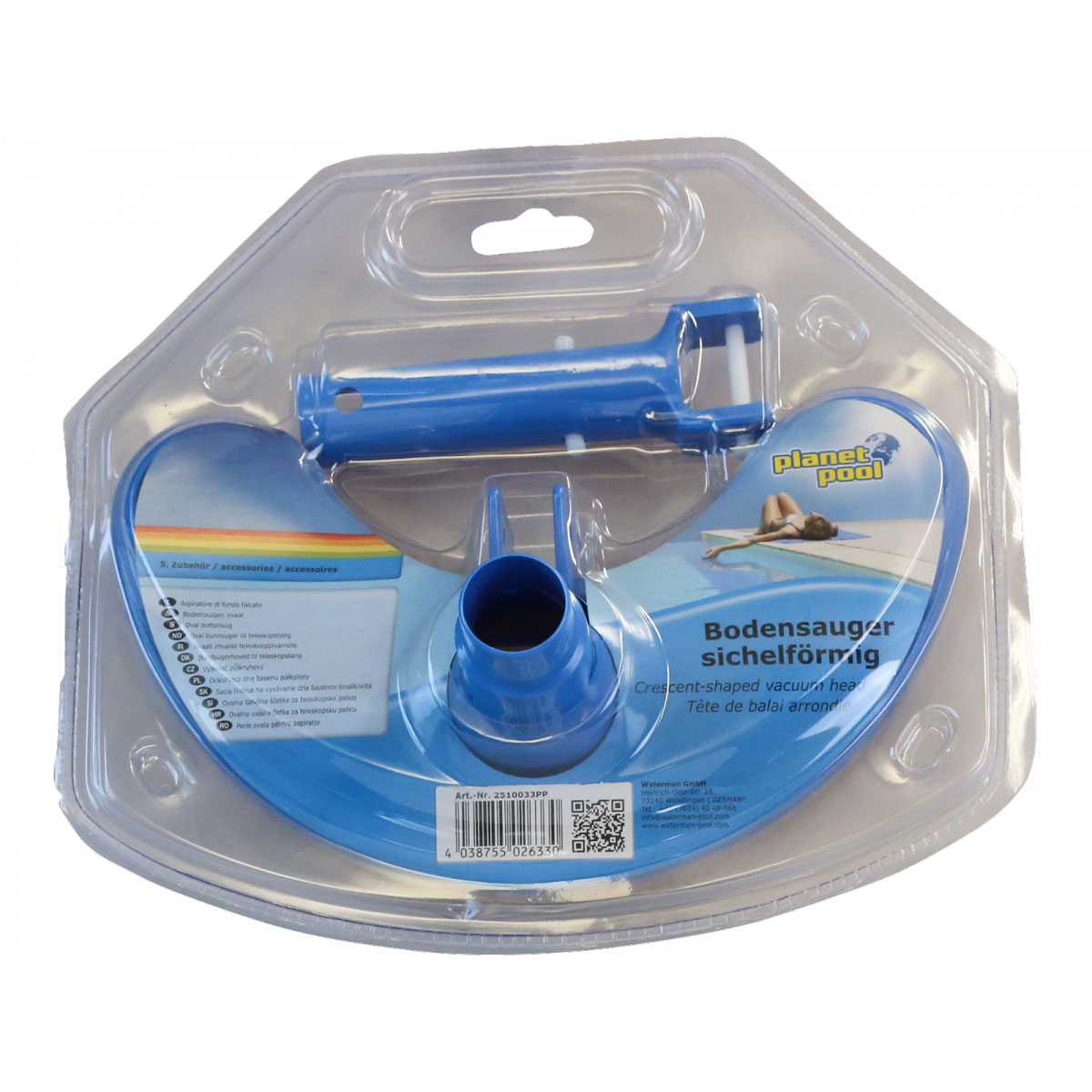 Pool-Bodenabsauger oval Bild 2