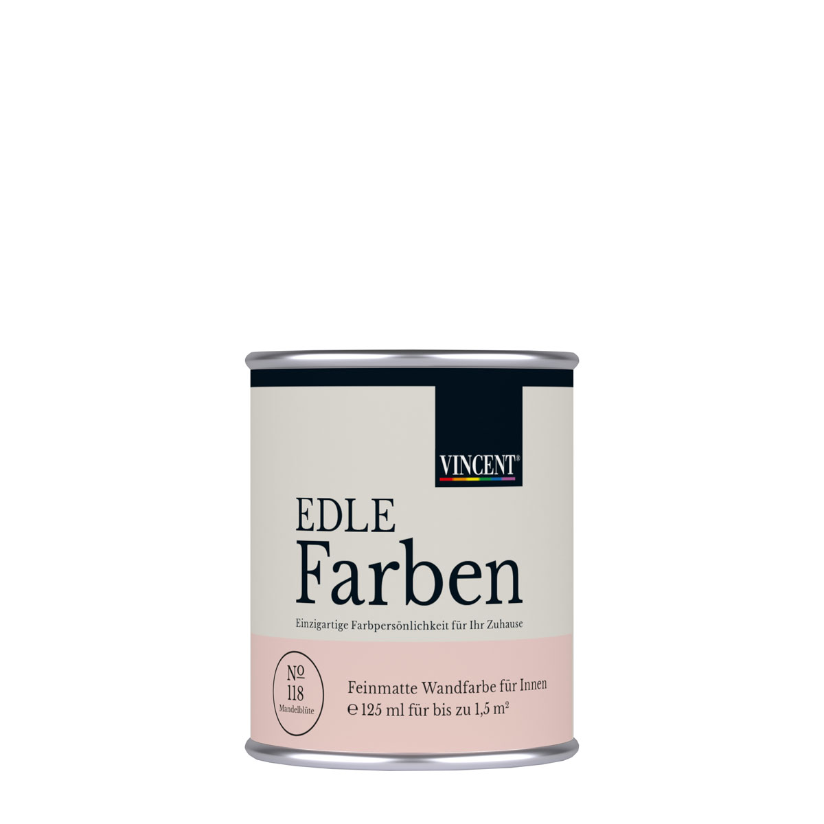 Vincent Wandfarbe EDLE Farben Mandelblüte matt 0,125 L