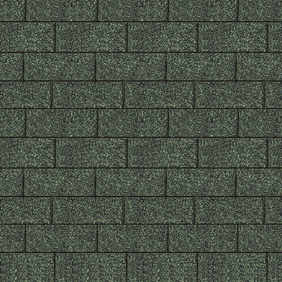 Karibu Dachschindeln Rechteck dunkelgrün 3 m² Bild 2