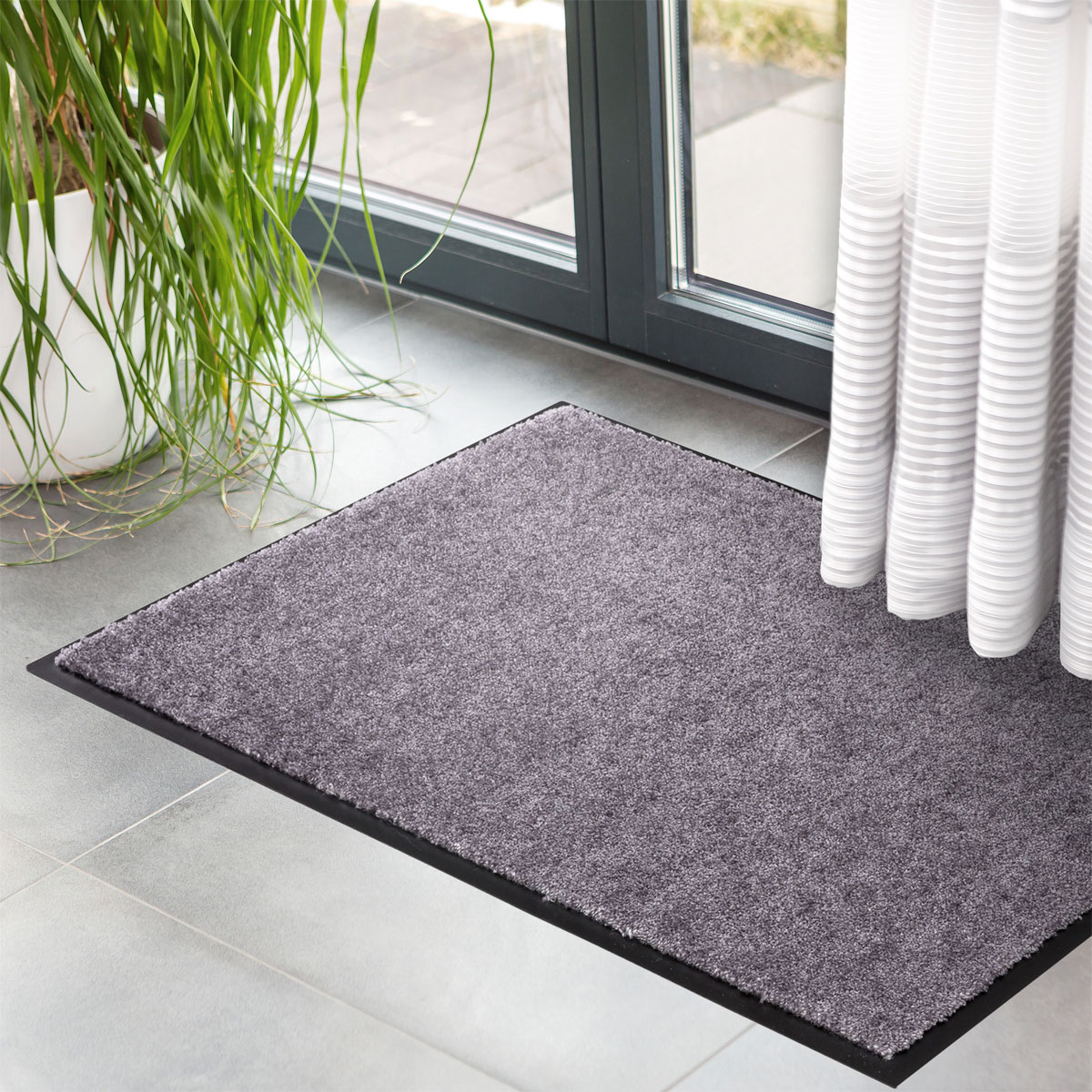 Schöner Wohnen  Schmutzfangmatte Miami 67x100 cm 042 dunkelgrau Bild 4