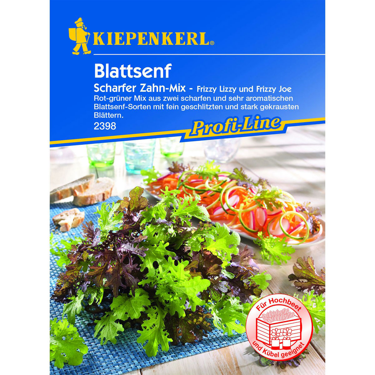 Kiepenkerl Blattsenft Scharfer Zahn-Mix