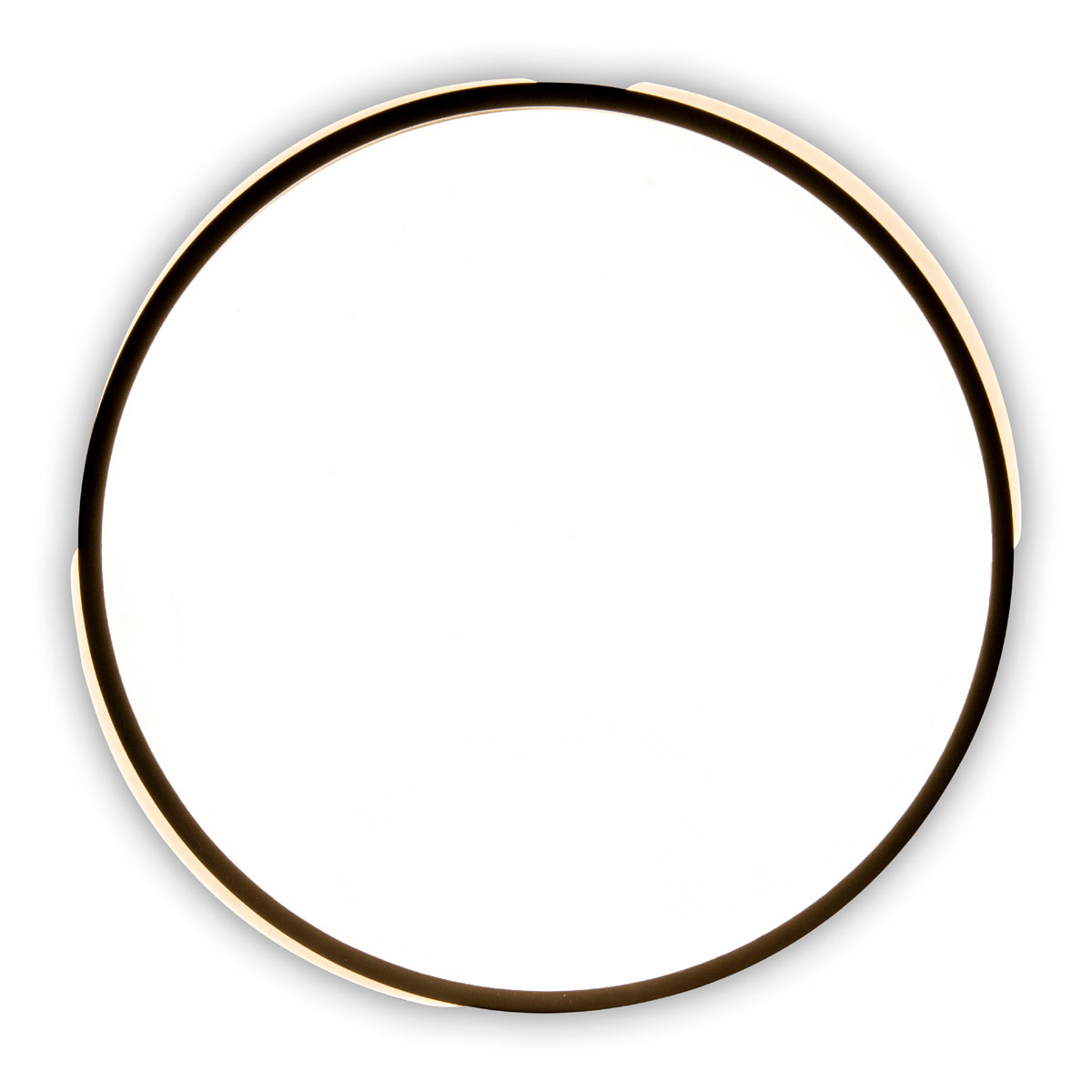 Naeve LED DL Ventura Metall/KSschwarz LxBxH: 40x40x6cm dimmbar Bild 4