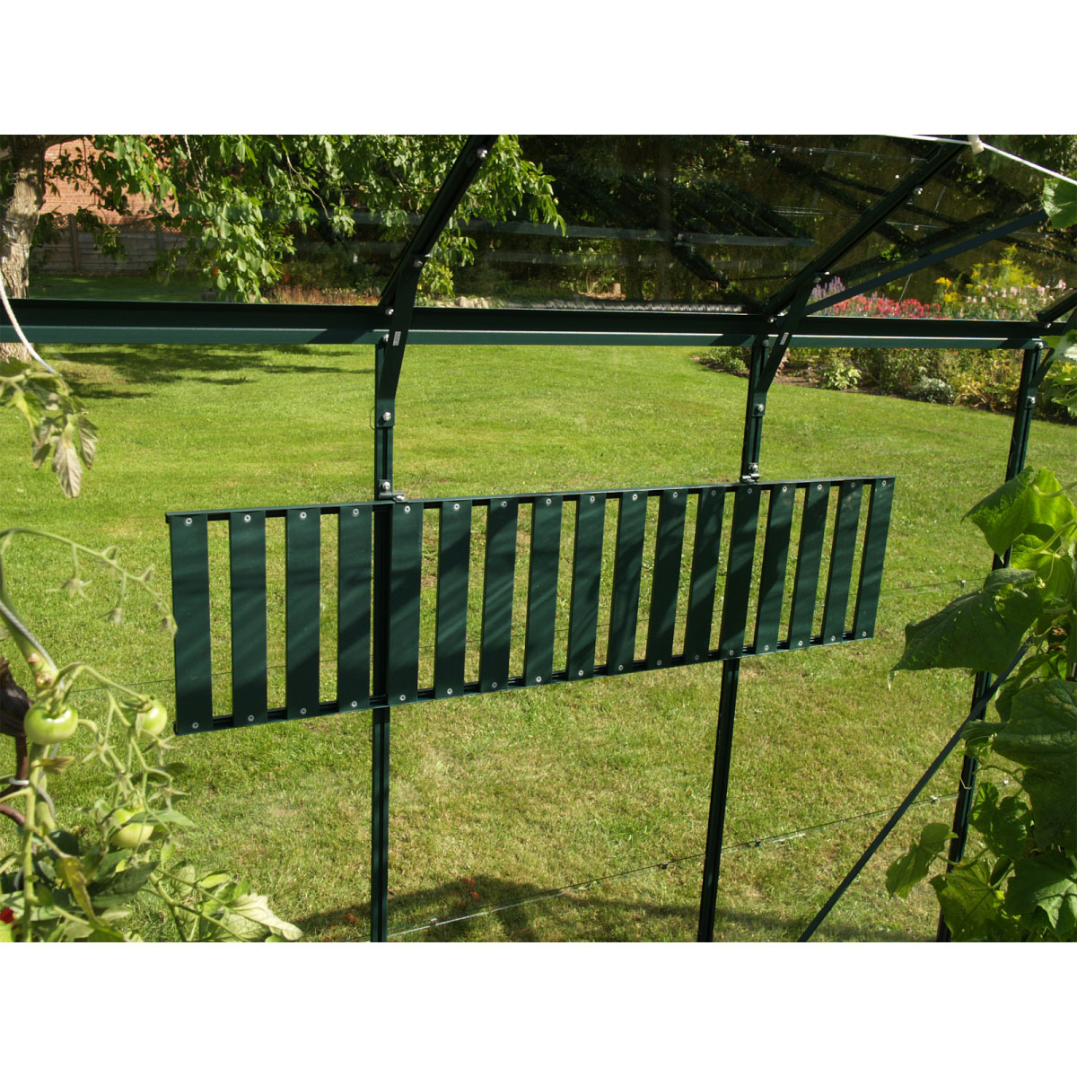 Vitavia Aluregal für Gewächshaus abklappbar schwarz Abb ähnlich Bild 2