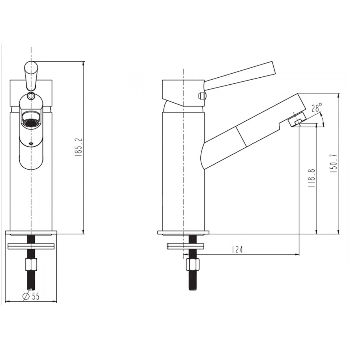 Valblue Waschtischarmatur Lyon Bild 2