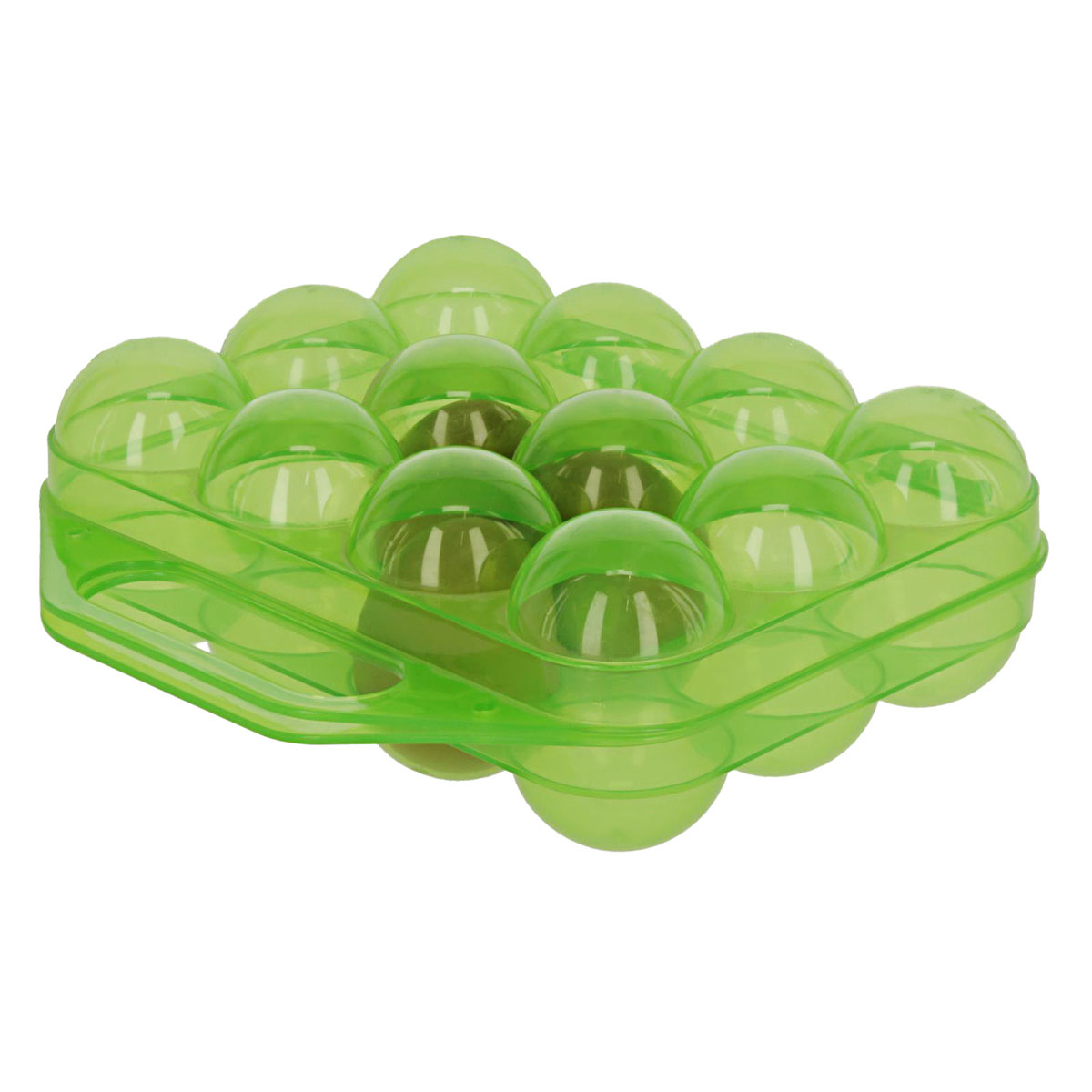 Eier-Transportbox für 12 Eier grün Bild 2