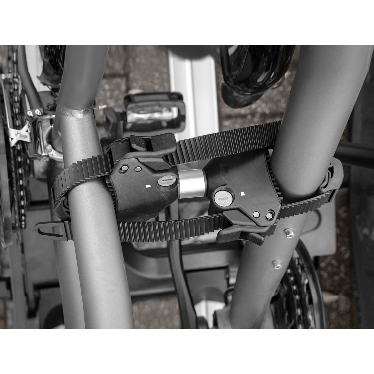 EUFAB Strap-Rahmenhalter für Fahrradträger beidseitig Bild 2