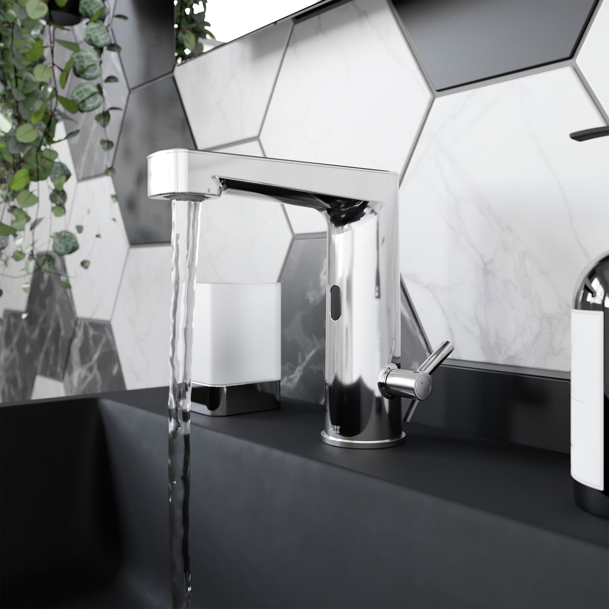 Lenz  Waschtischarmatur MOLA mit Sensor chrom Bild 2