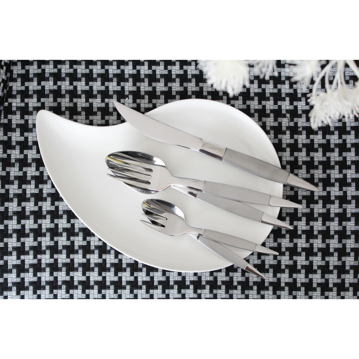 Mulex Besteckset „Miami 18/0“ matt, 30-teilig, im Geschenkkarton Bild 2