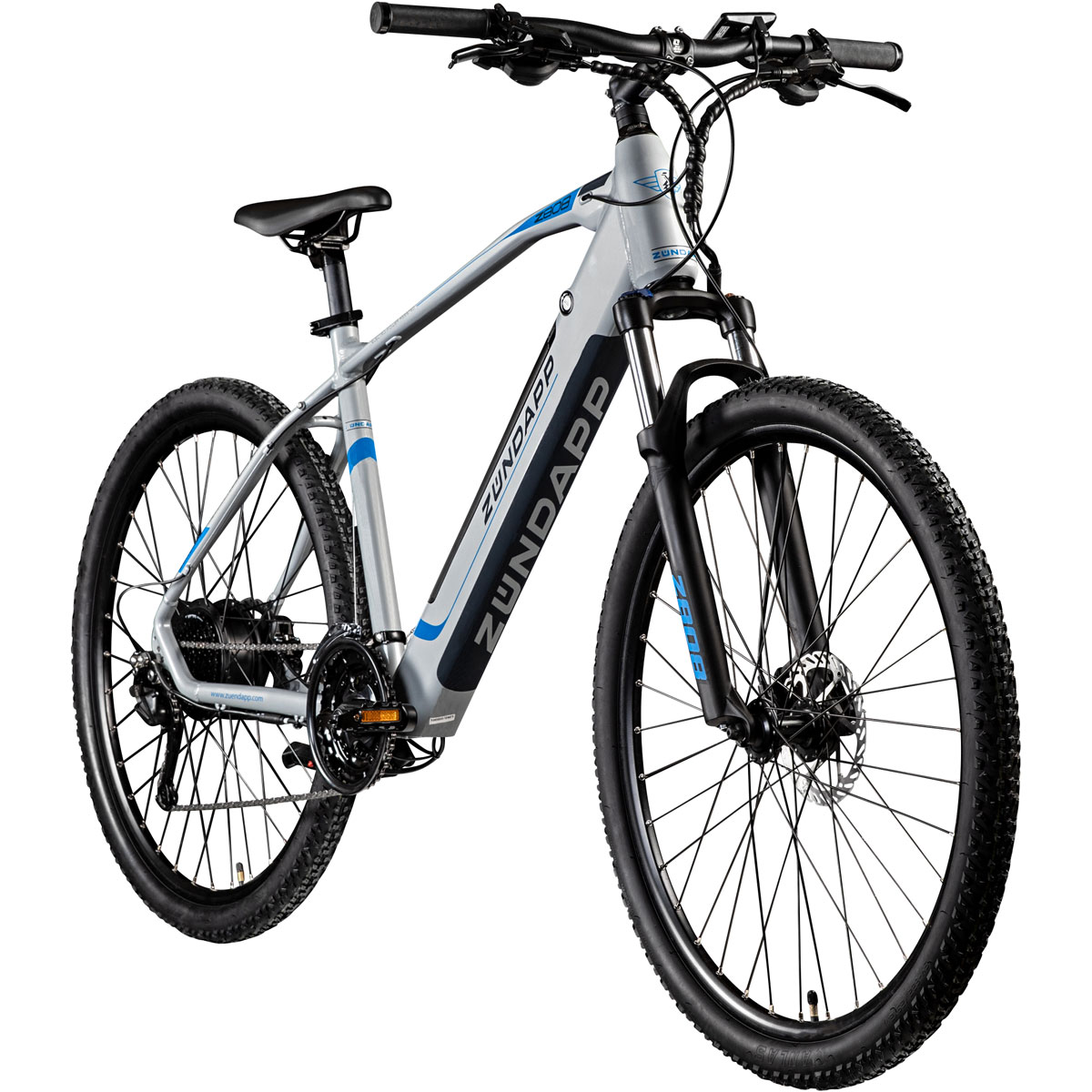 Informationen zu Rabatten im Versandhandel Zündapp E-Mountainbike K018996770 | | blau Z808 | silber