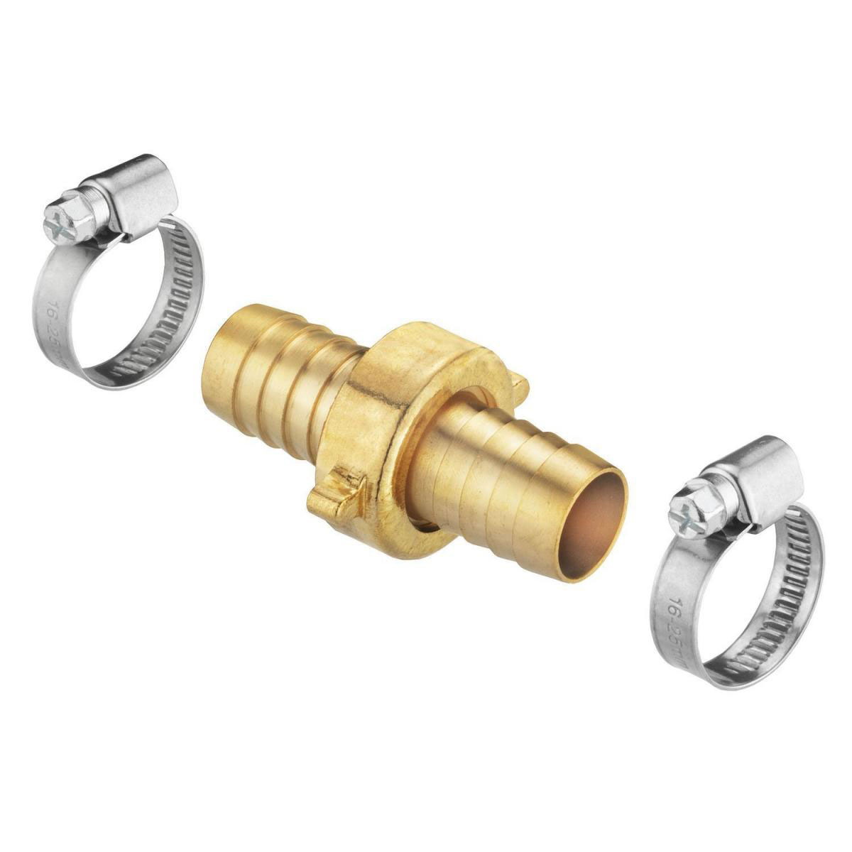 Schlauchverschraubung 3/4" 1/2" 3-teilig