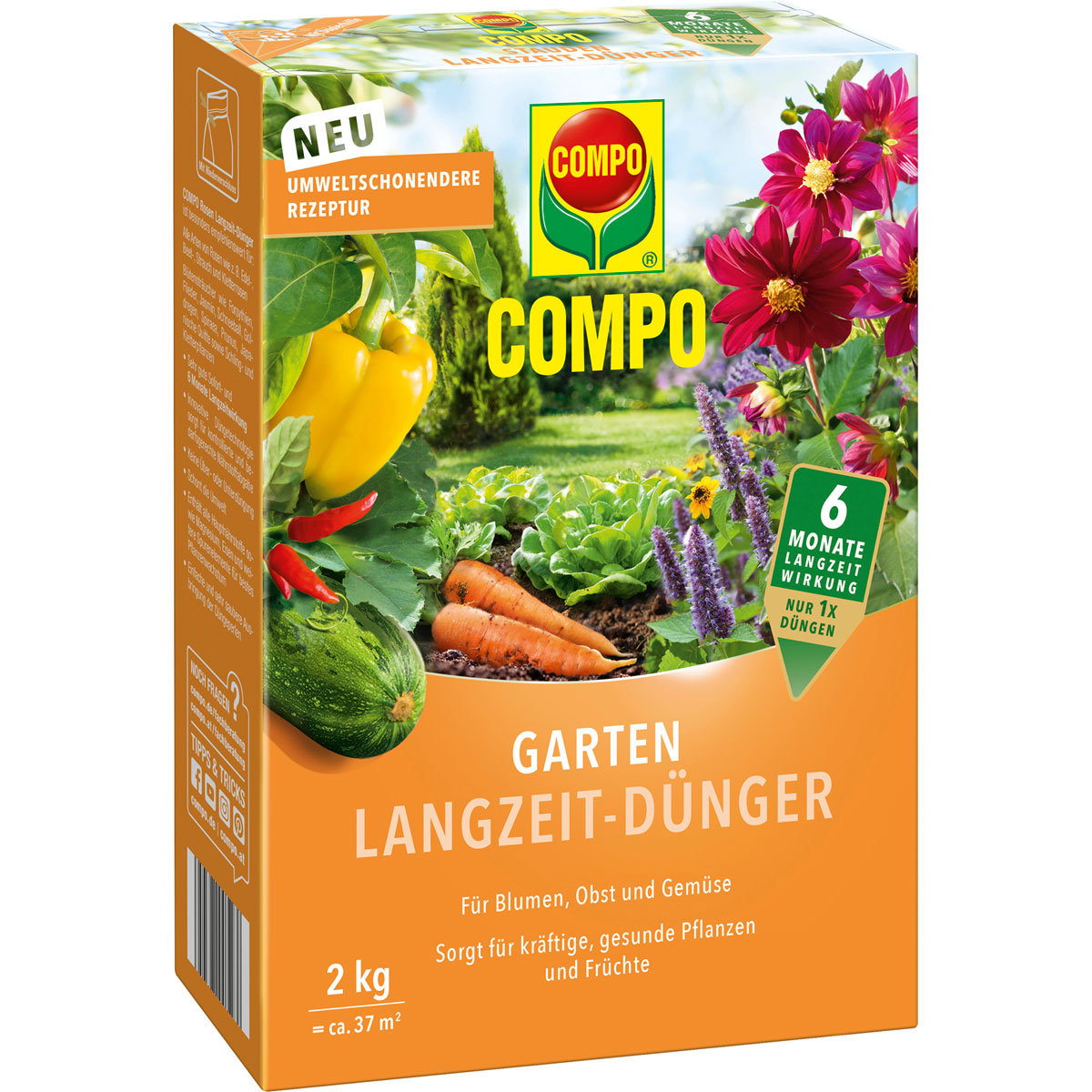 Compo Garten Langzeit-Dünger 2 kg
