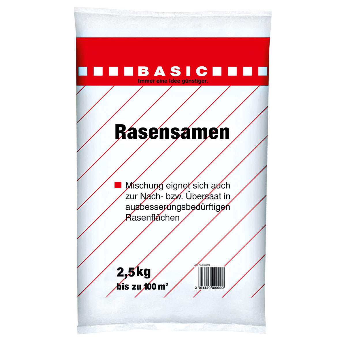 Basic Rasensaat 2,5 kg Basic Rasensaat 2,5 kg