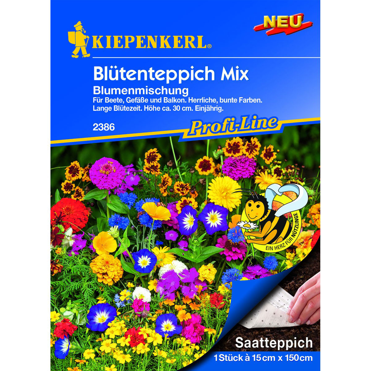 Kiepenkerl Blumenmischung Blütenteppich Mix Saatteppich