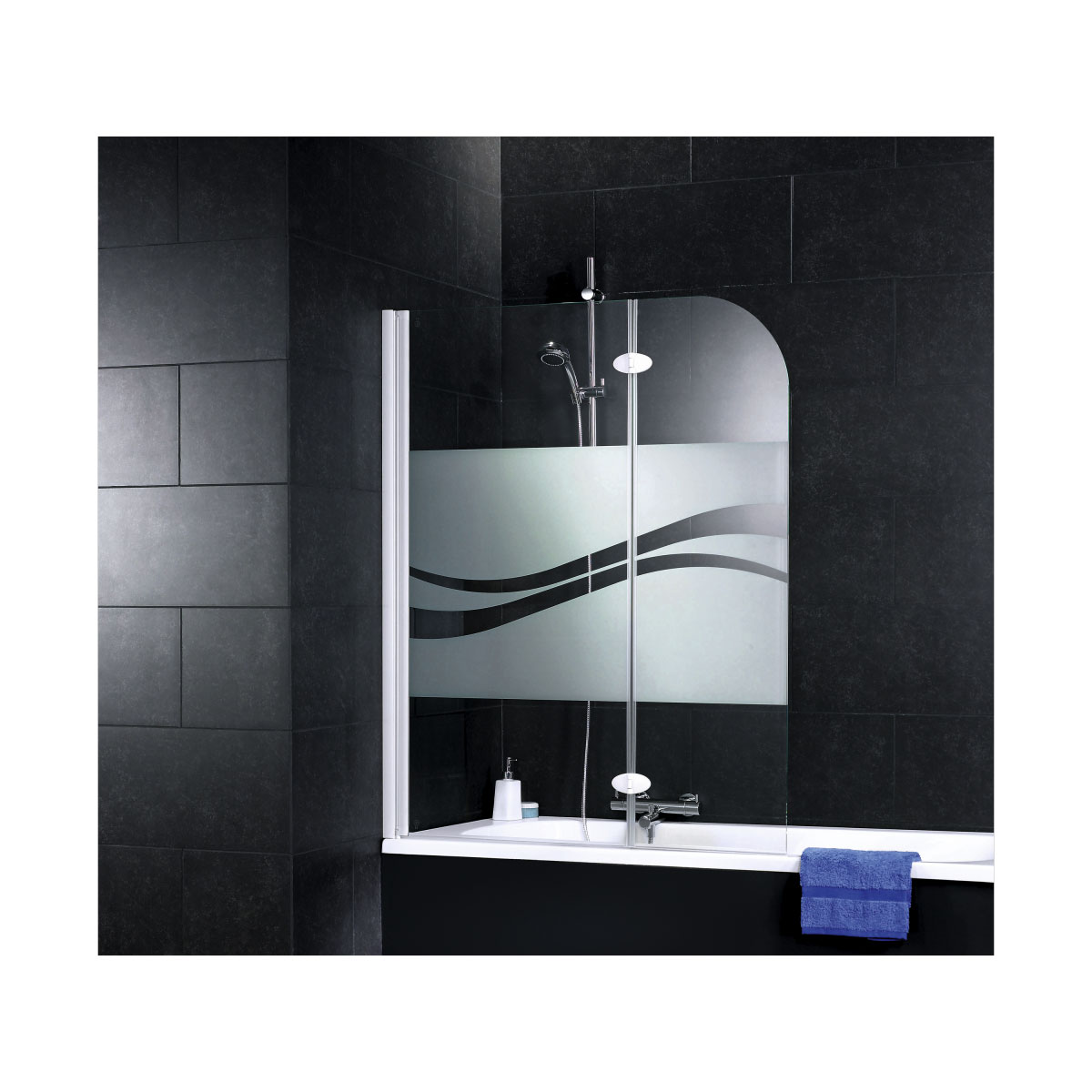 Schulte Badewannenfaltwand Liane