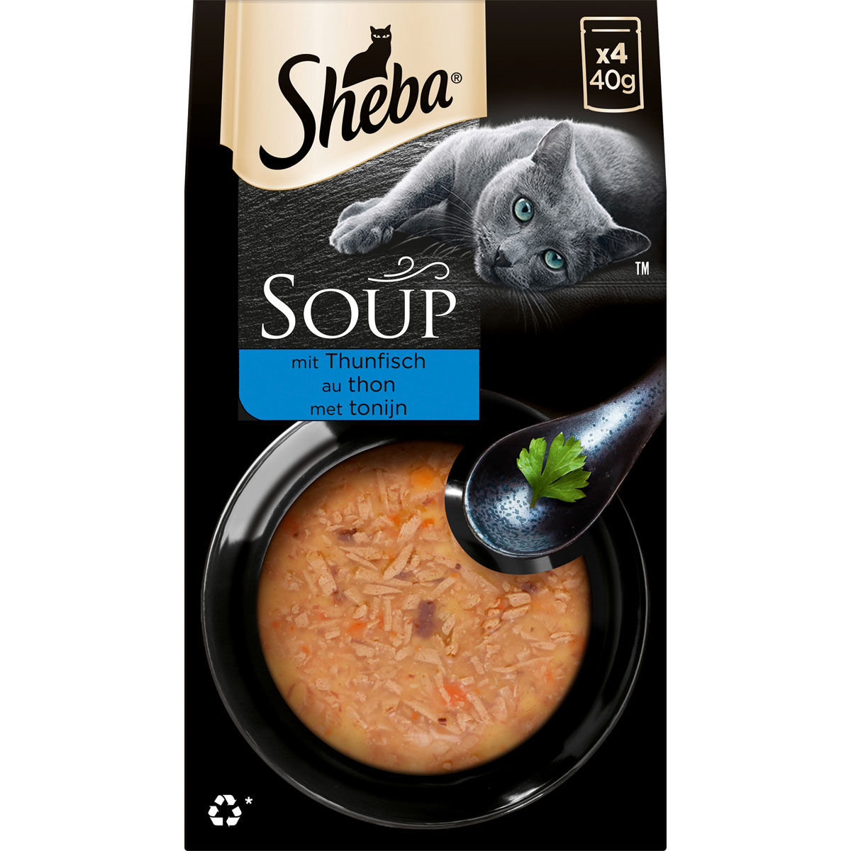 Sheba Katzensuppe mit Thunfisch 4 x 40 g Bild 1