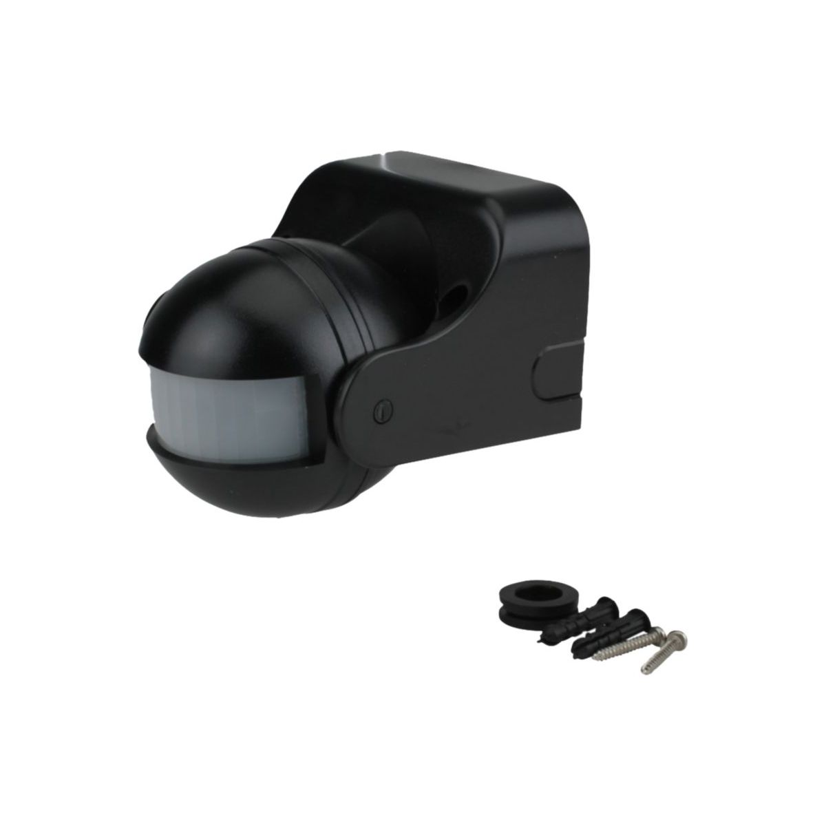 Unitec Bewegungsmelder 180Grad 1200W sw