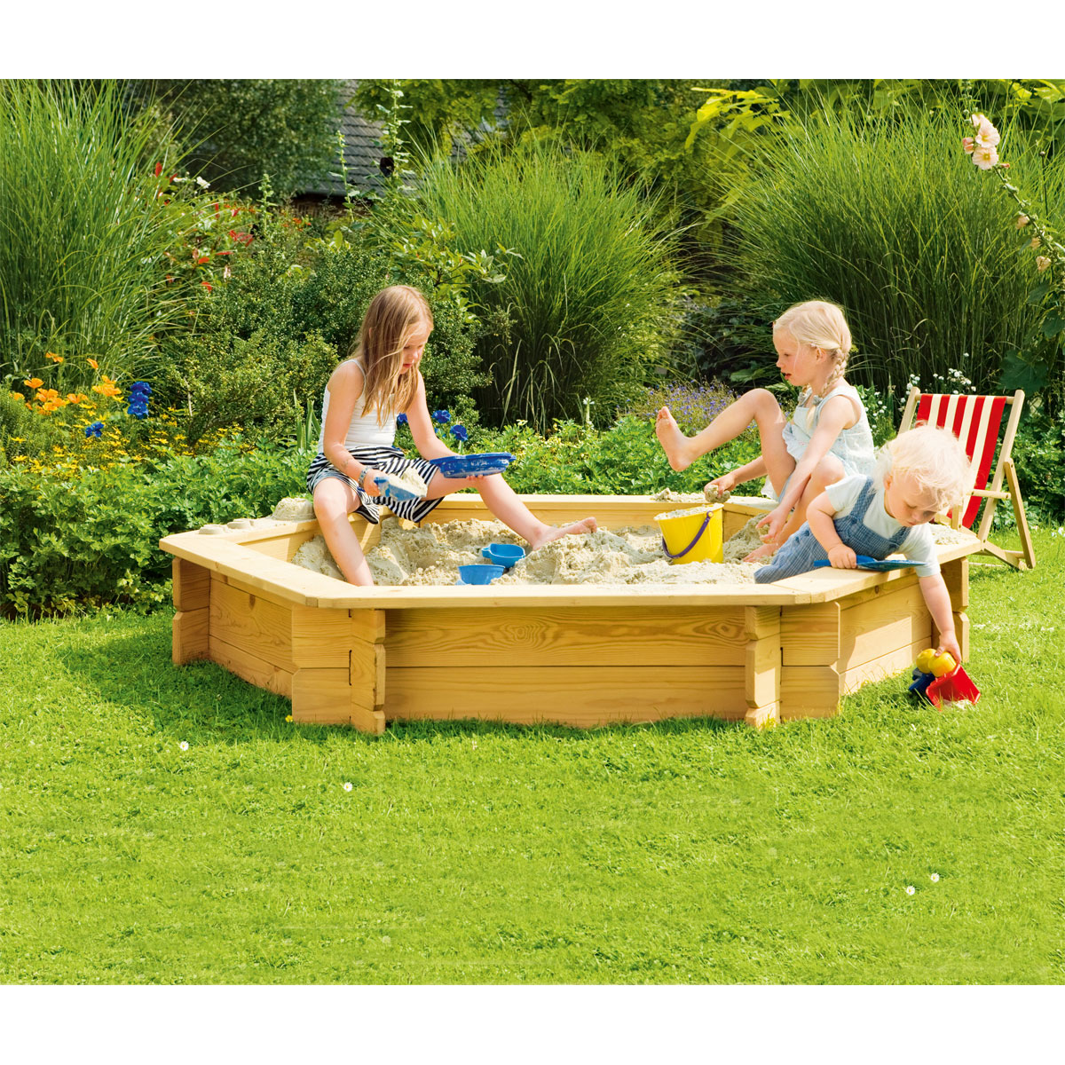 Sandkasten „Ingar, 6eck Bild 2