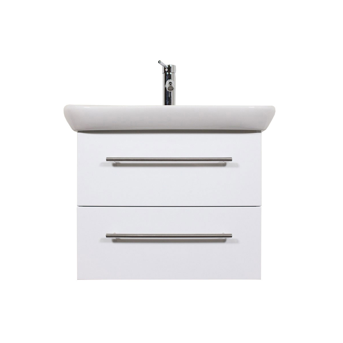 GEBERIT Waschbecken MyDay 65 cm mit passendem Unterschrank weiß 