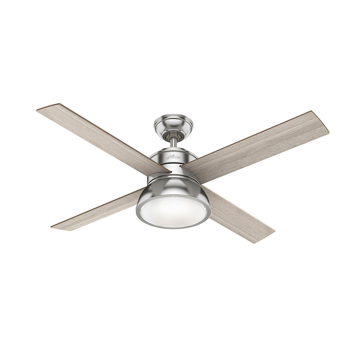 Hunter Fan Hunter Deckenenventilator Loki 132 cm Nickel gebürstet