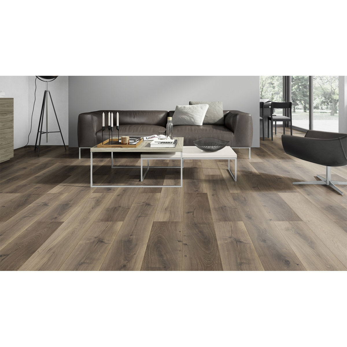 Laminat Classen WR 4V Oak brown mix 1285 x 192 x 8 mm Bild 3