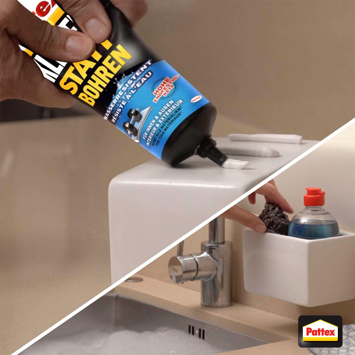 Pattex Montagekleber Kleben statt Bohren Wasserresistent 142 g Bild 6