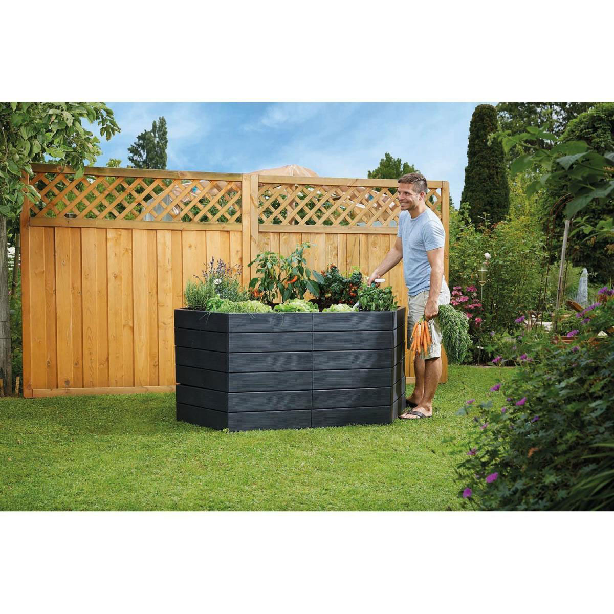 Garantia Hochbeet-Verlängerungsset Ergo 2 Paneele Bild 2