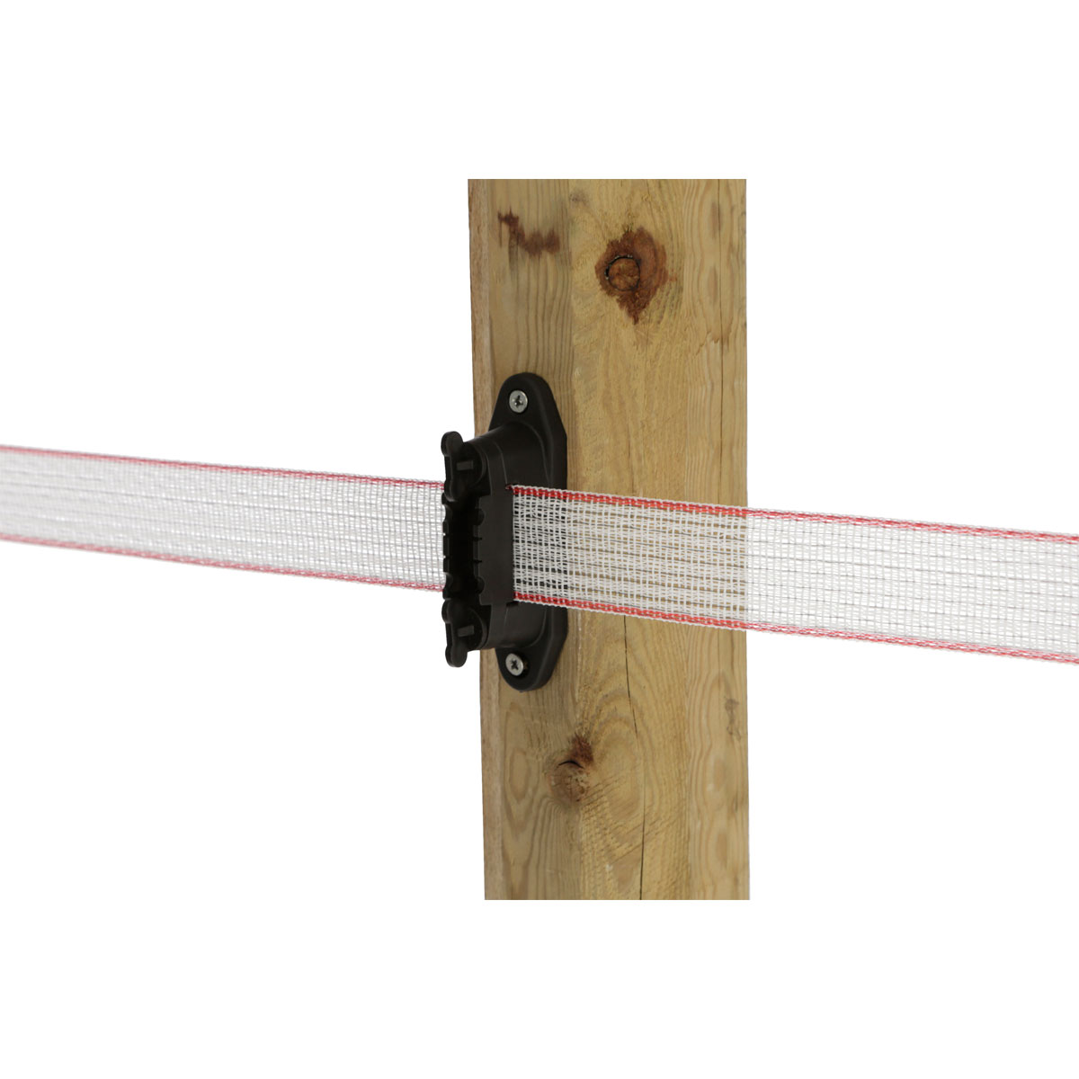 Eck- und Streckenisolator Profi schwarz für 40 mm 10 Stück Bild 5