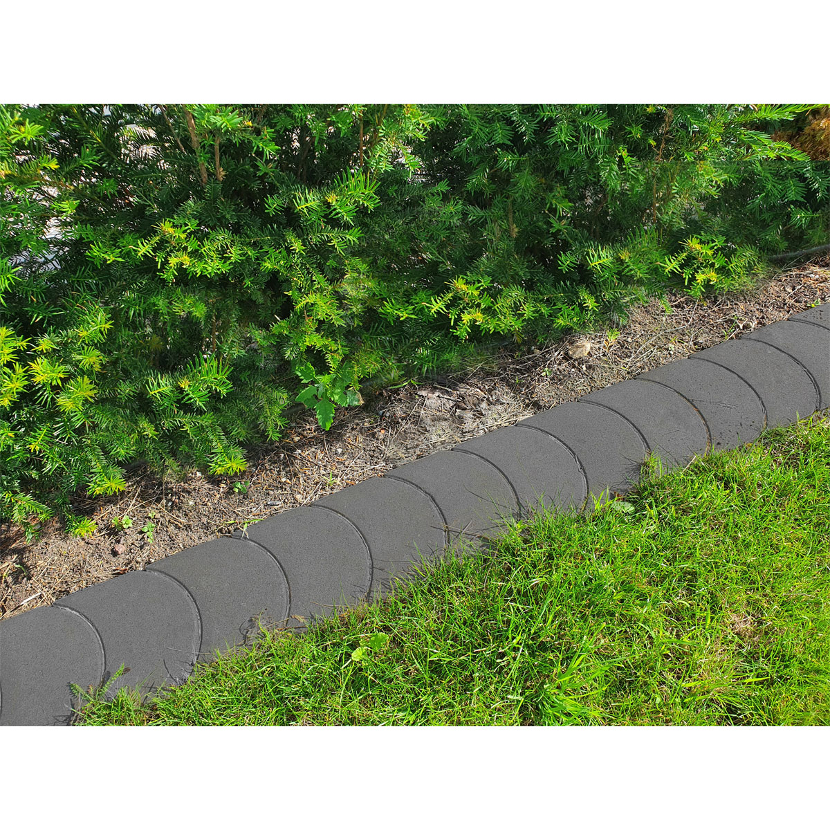 Maehroboter-Kantenstein Anthrazit15x24x4cm Bild 2