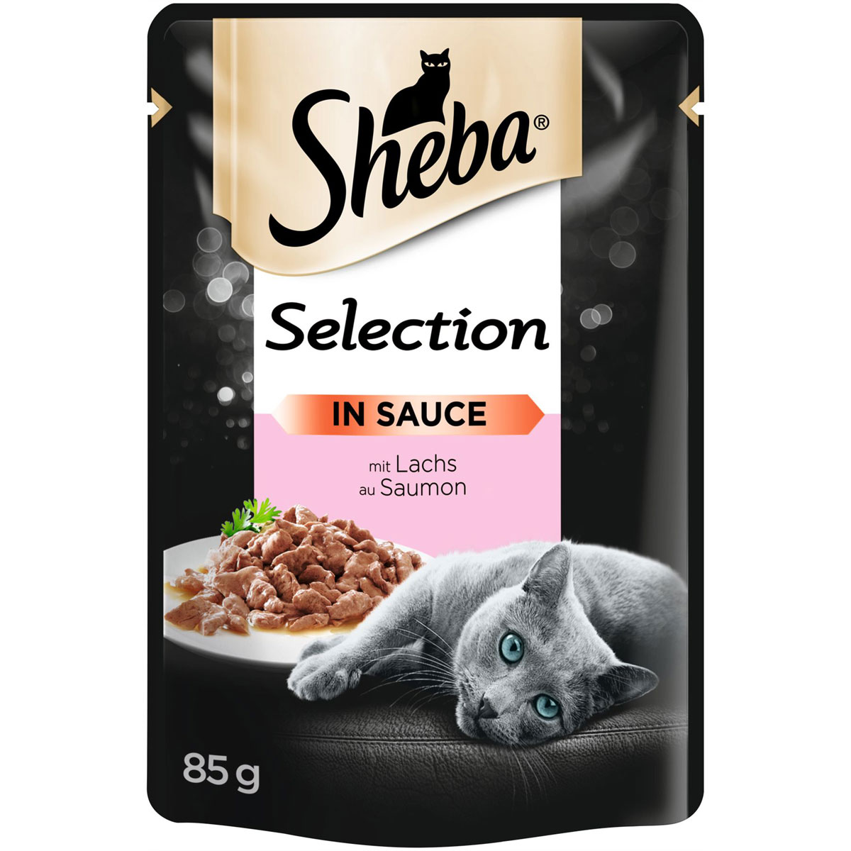 Sheba Selection mit Lachs in Sauce 85g Portionsbeutel