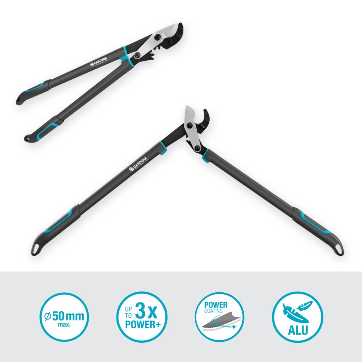 Gardena Astschere EnergyCut Pro L Amboss Bild 4