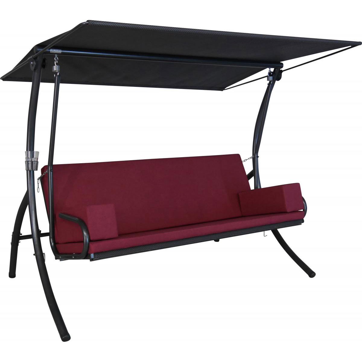 Angerer Freizeitmöbel GmbH Hollywoodschaukel „Elegance Tolar“, rot