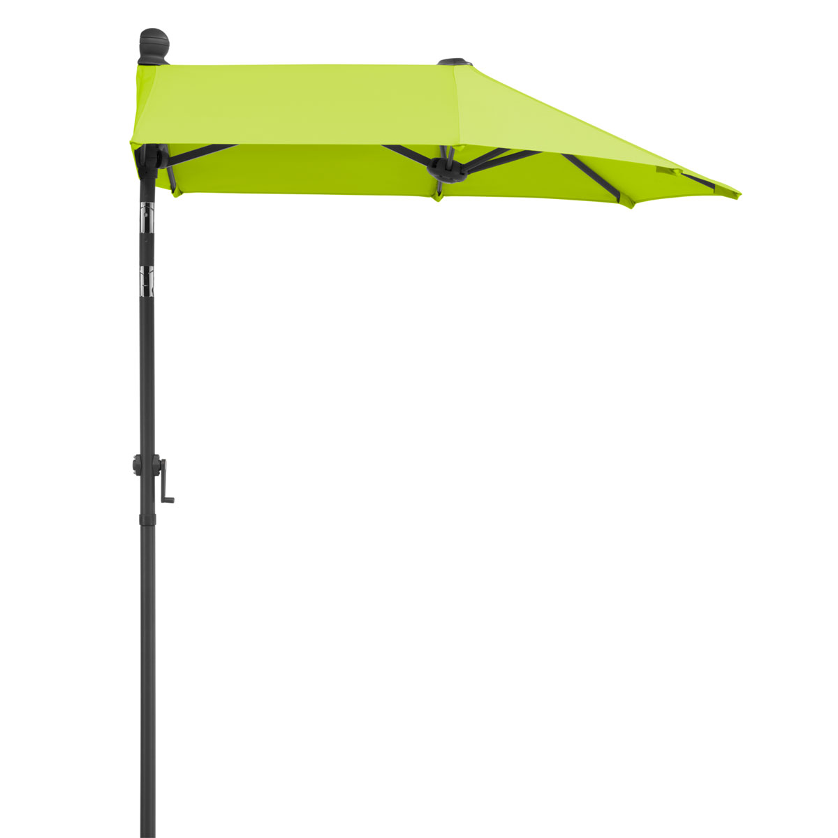 Schneider Schirme Sonnenschirm Salerno Mezza 150 x 150 cm apfelgrün