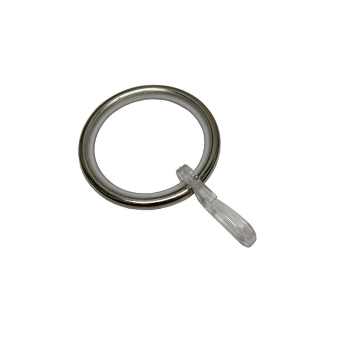 Gardinia Gardinenringe mit Gleiteinlage Edelstahl-optik