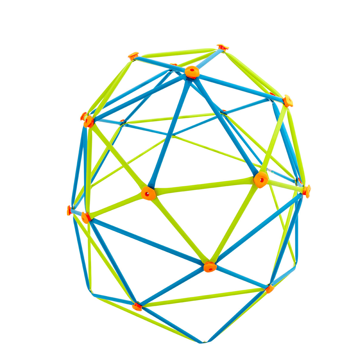 Lifetime Klettergerüst Geodome 238x238x223cm Blau Lime Bild 2