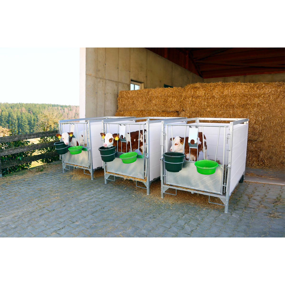 Futterschale Durchmesser 31,5 cm 6 L grün Bild 6