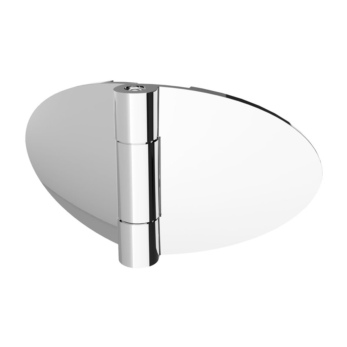 Schulte Badewannenfaltwand 2 teilig Chromoptik Bild 3