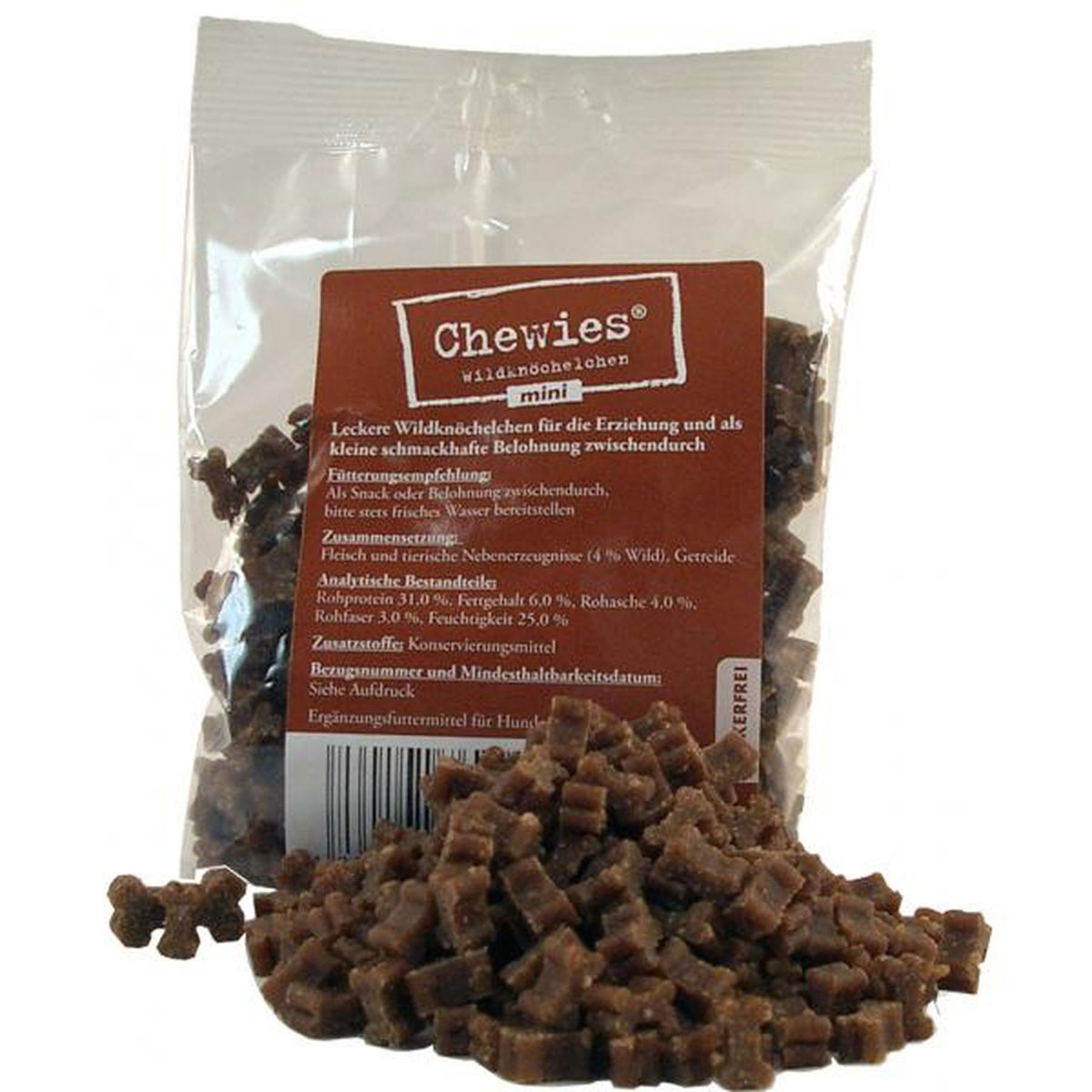 Dog Chewies Mini Wild 125g