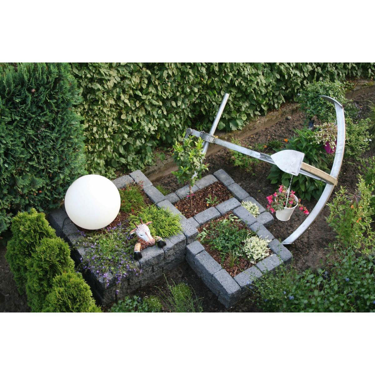 Diephaus  Mauersteine Cup 20 x 10 x 10 cm Quarzit PE3 Bild 2