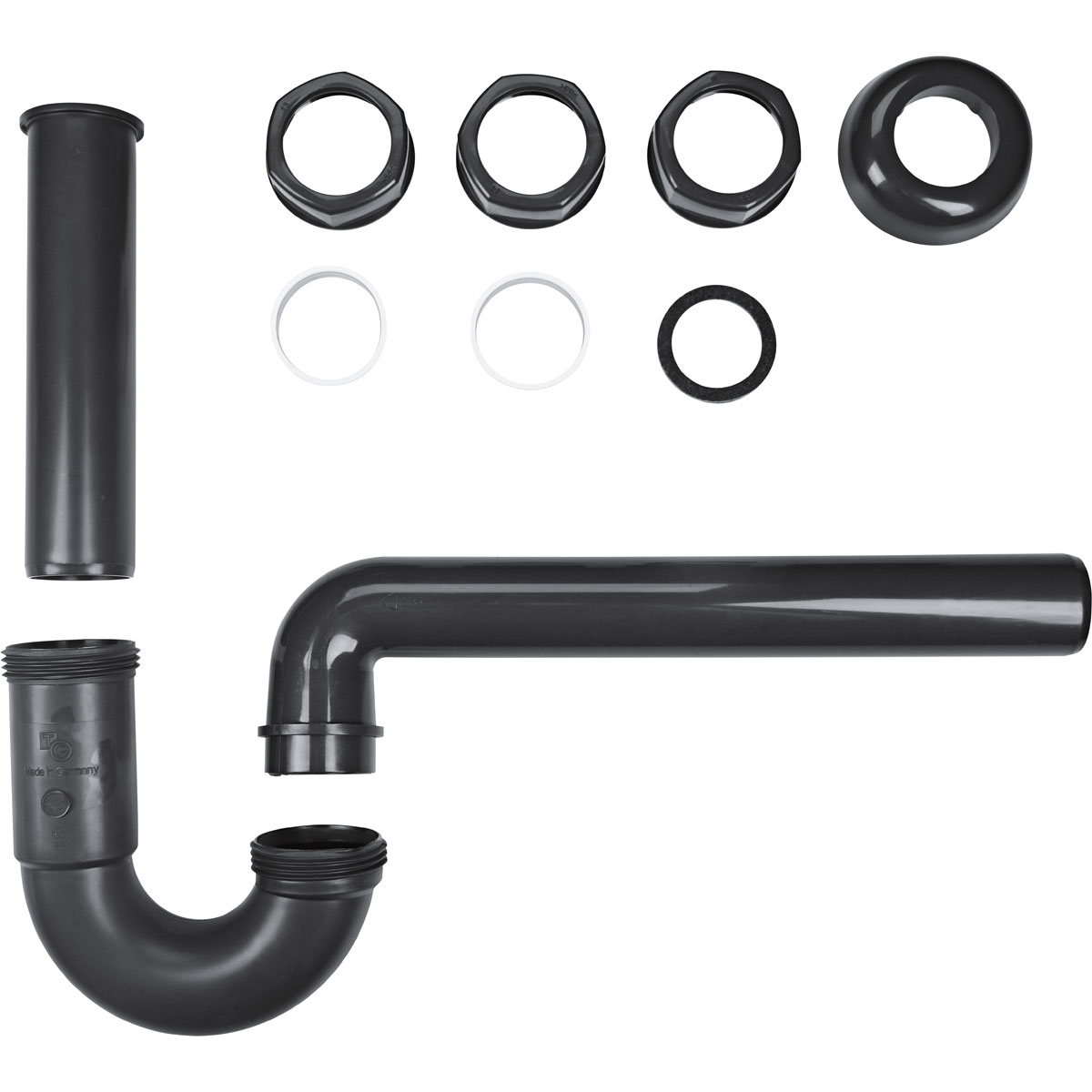 Rezyklatsiphon 1 1/4" Kunststoff Bild 2