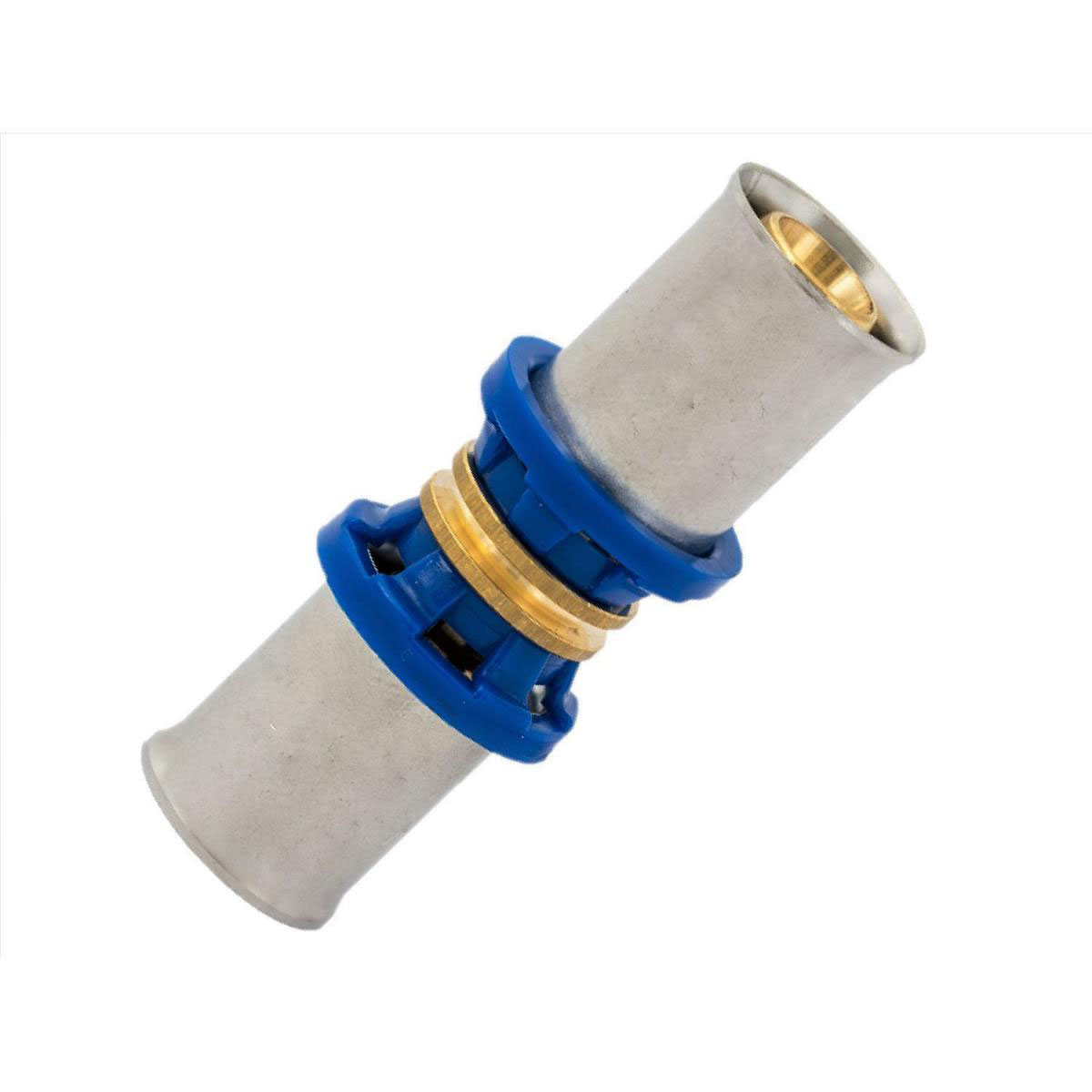 Kirchhoff Verbindungsstück Pressfitting für Mehrschicht-Verbundrohr 20 mm Bild 1