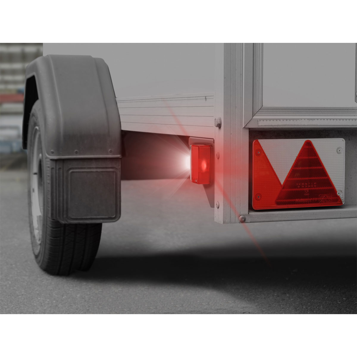 LAS 10121 Umrissleuchte rot/weiß Bild 3