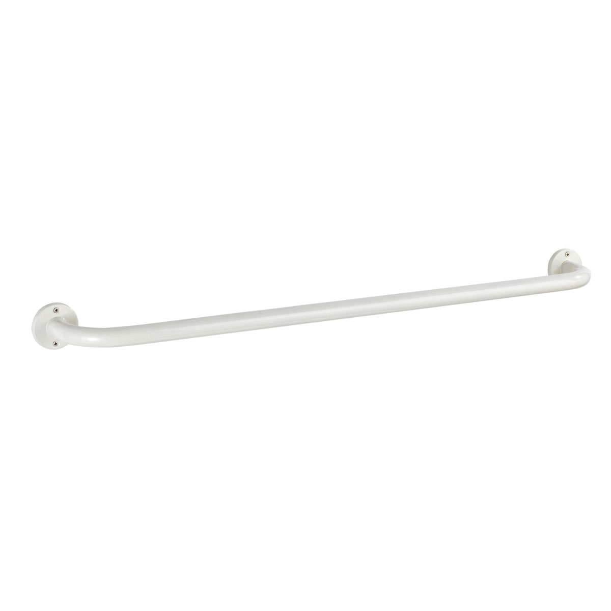 Wenko  Badetuchstange Basic 80 cm Weiß
