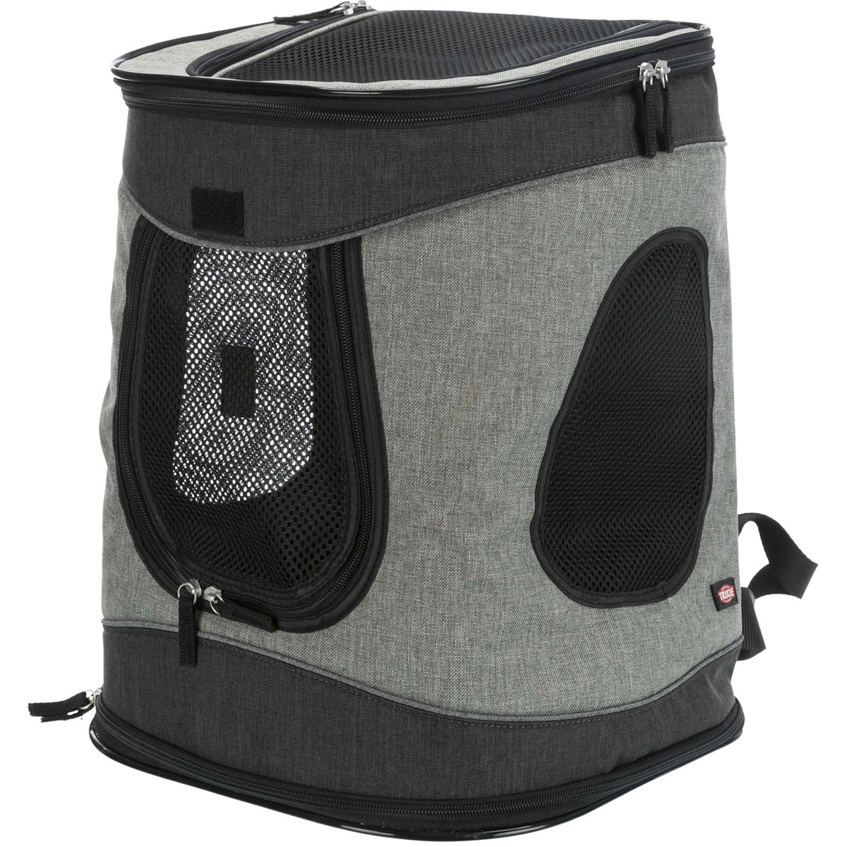Trixie Rucksack Timon 34 x 44 x 30 cm schwarz/grau