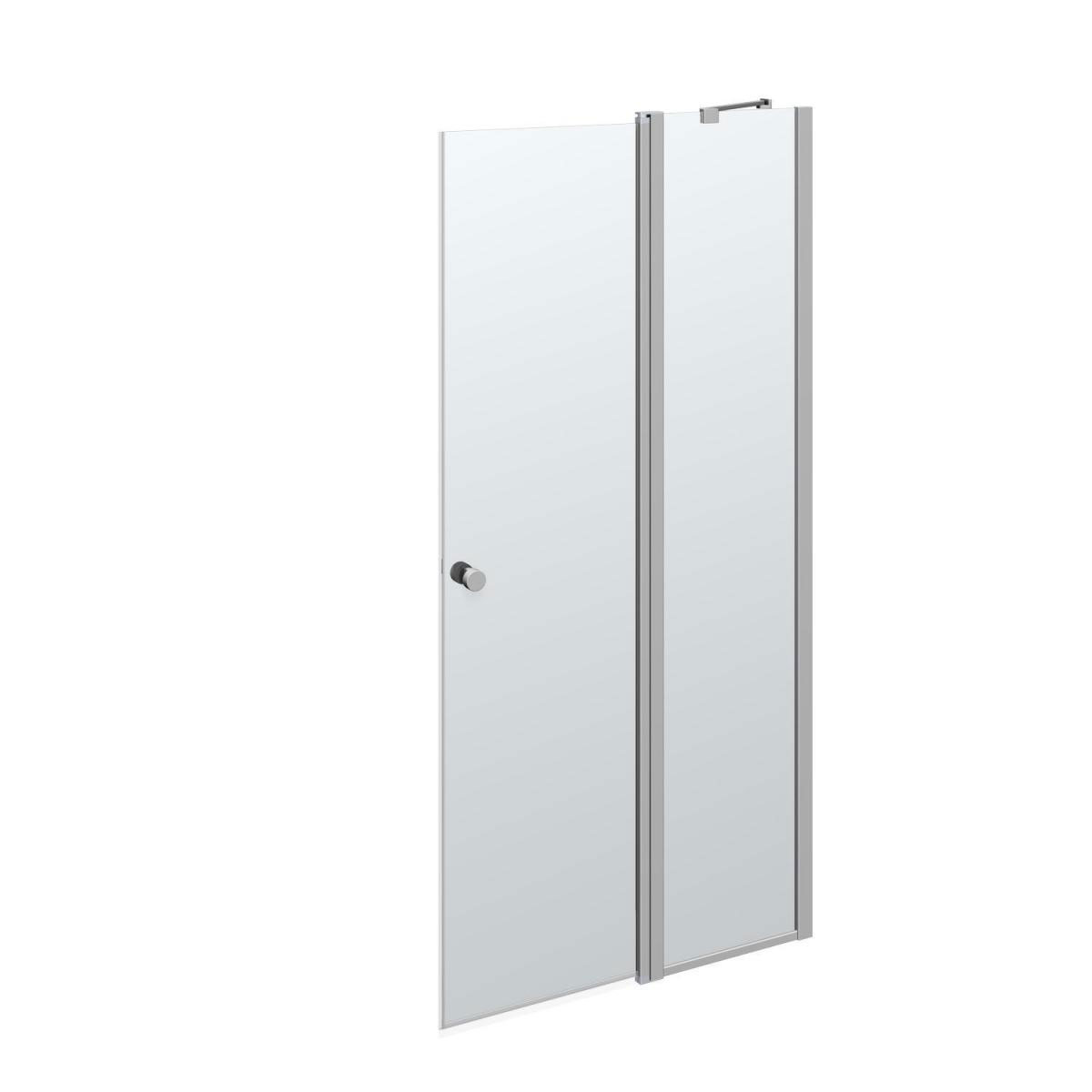 Scanbad Drehtür mit Festteil 200 x 97-99 cm Klarglas Scanbad Drehtür mit Festteil 200 x 97-99 cm Klarglas