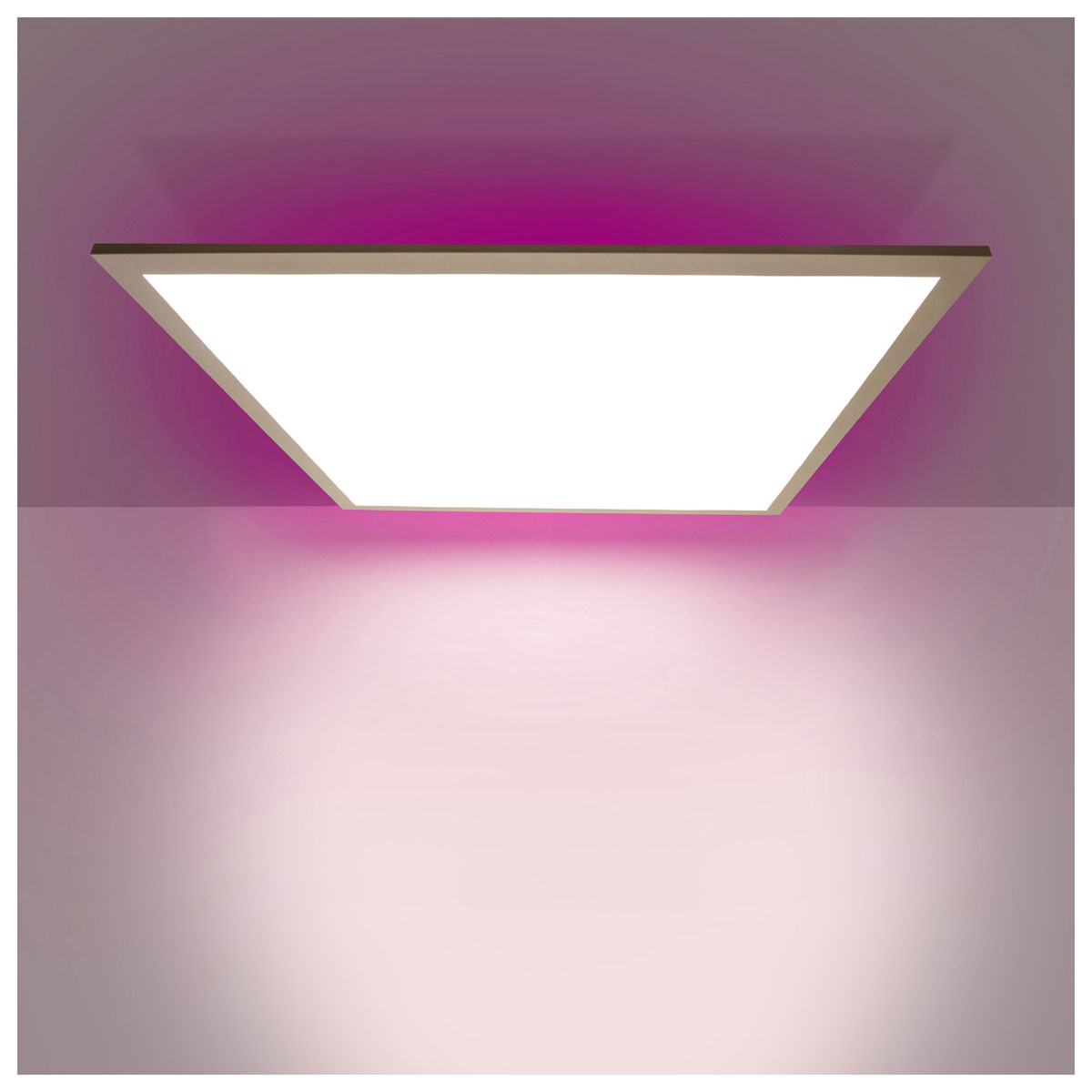 Naeve LED DL Luga Metall/KS buntLxBxH: 45x45x6cm dimmbar Bild 4