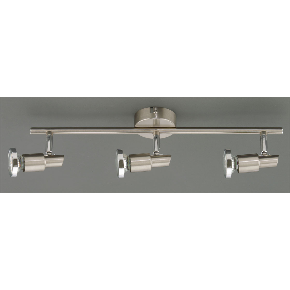 Flector Spotserie Mattea satiniert mit Chromring GU10 3W