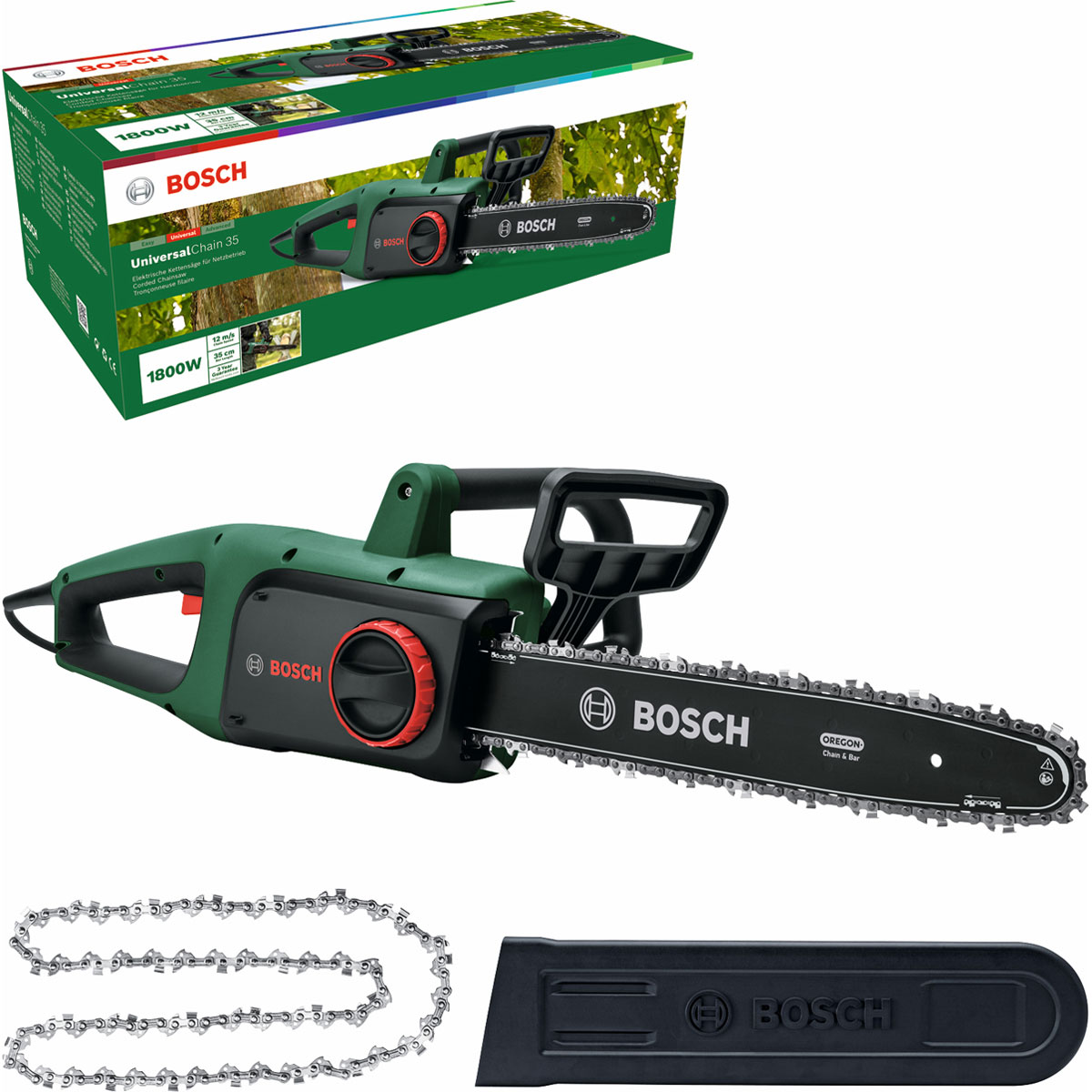 Bosch  Kettensäge UniversalChain 35 inkl Ersatzkette Bild 2