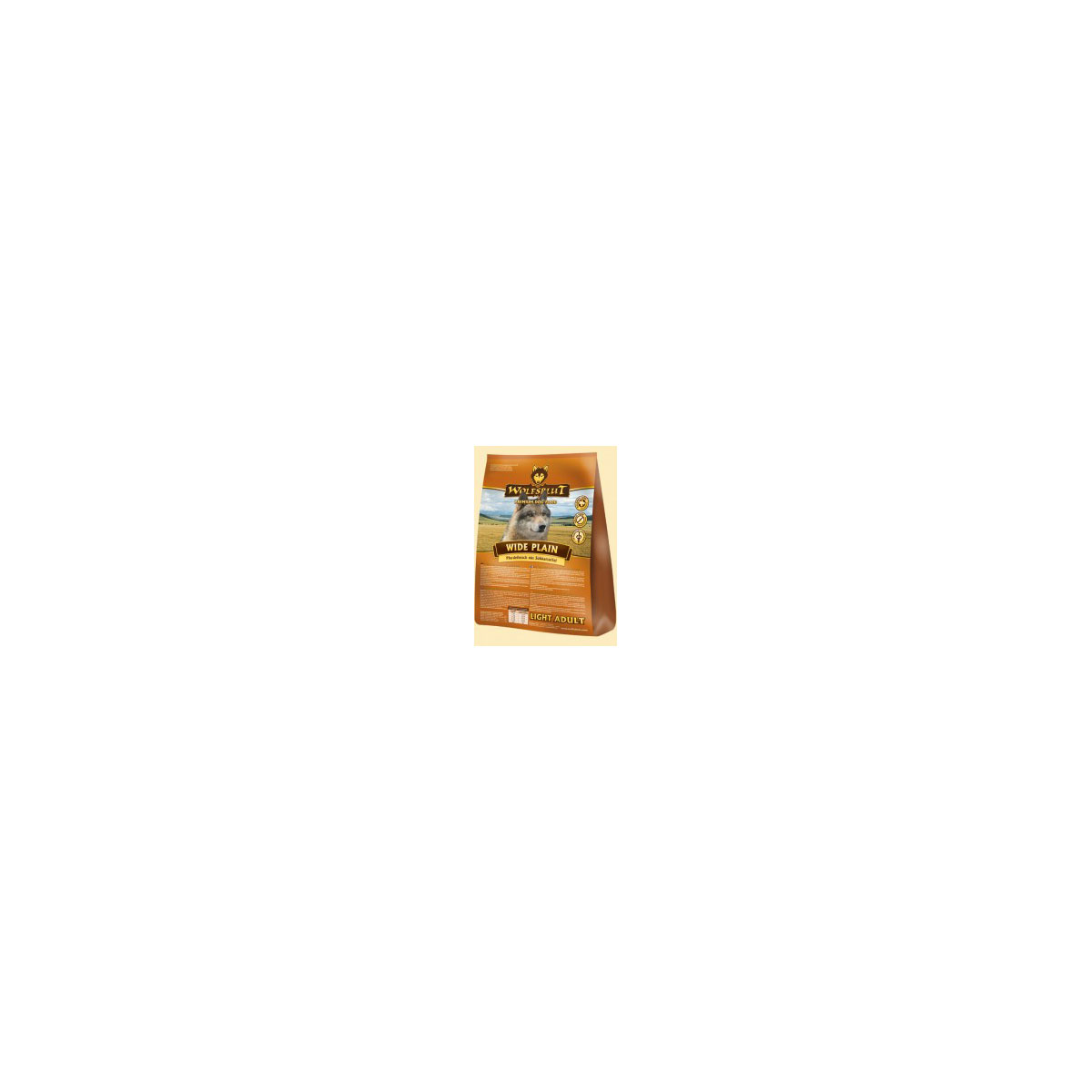 WOLFSBLUT Wide Plain Light Pferdefleisch und Süßkartoffel 2 kg