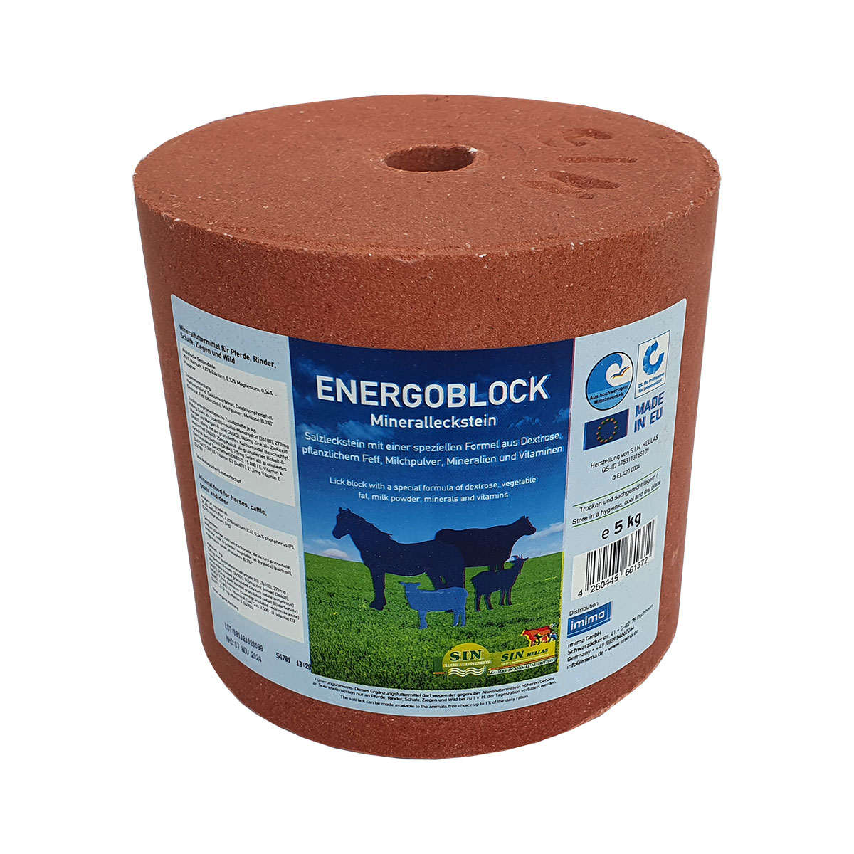 SIN Hellas ENERGOBLOCK 5 kg Mineralleckstein