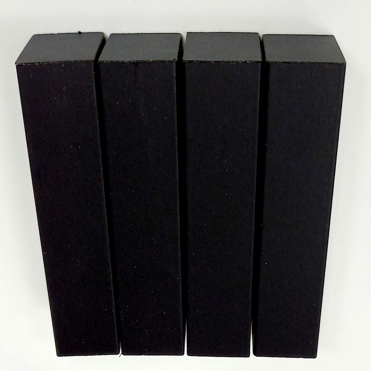 Dekor-Eckhölzer 1,9 x 1,9 x 6 cm 4 Stk schwarz Dekor-Eckhölzer 1,9 x 1,9 x 6 cm 4 Stk schwarz